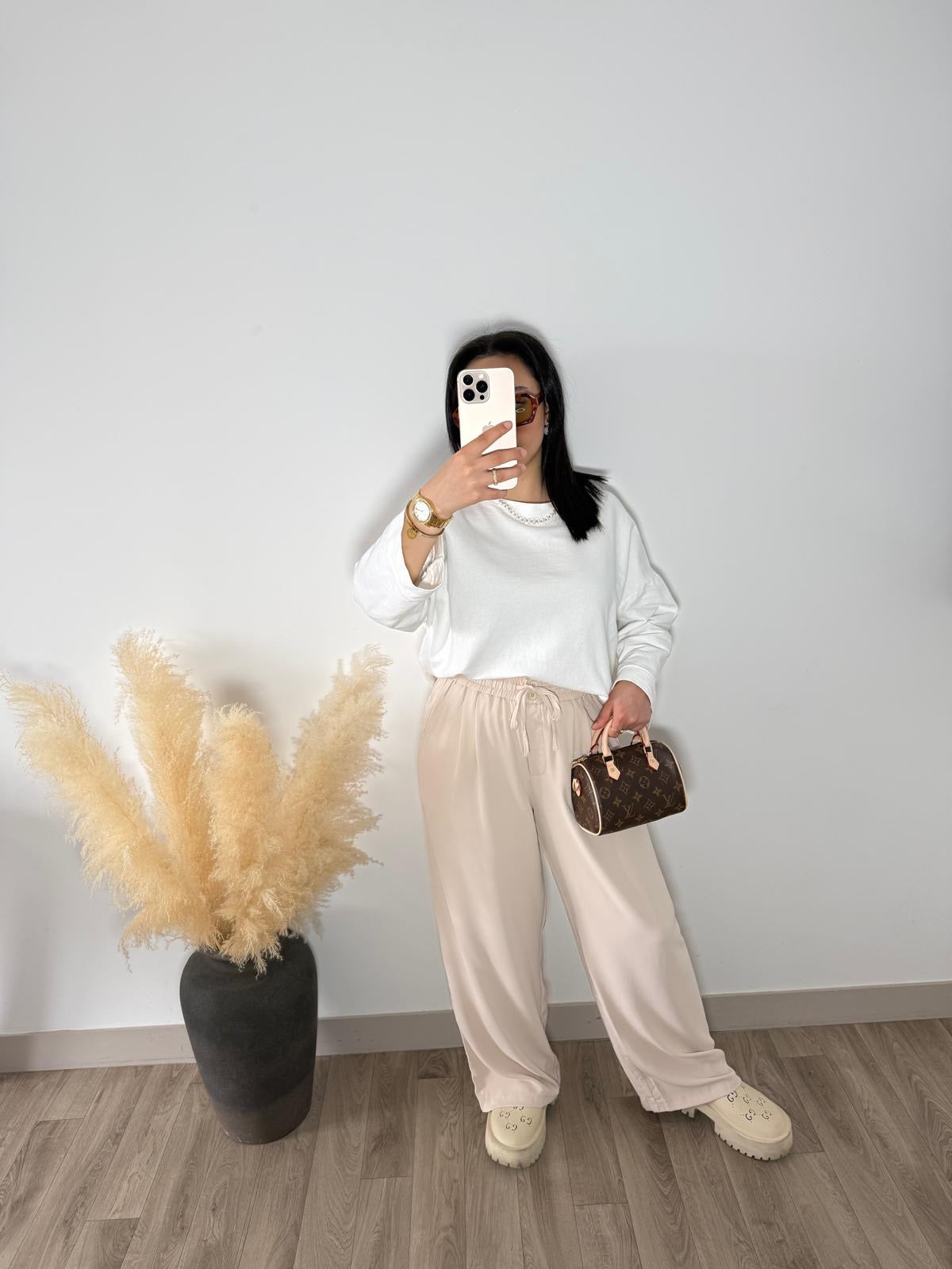 Pantalon MELIA beige