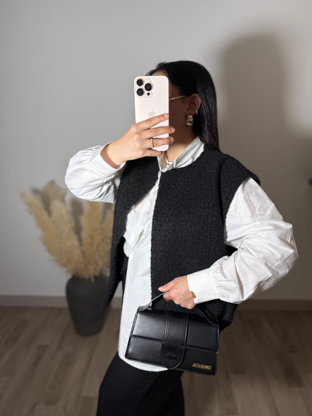 Veste sans manche noir